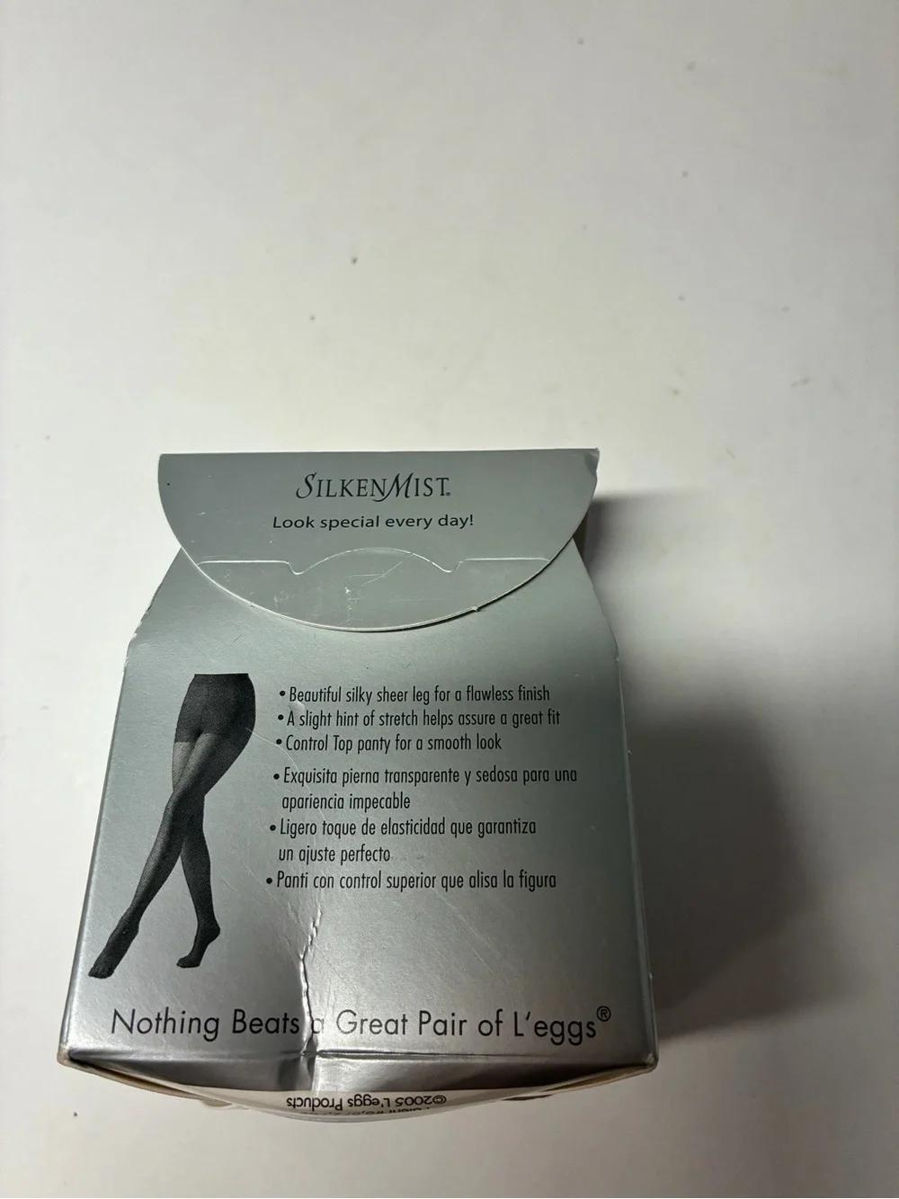 SilkenMist Sheer Pantyhose - Jet Black size Q Control top 20310